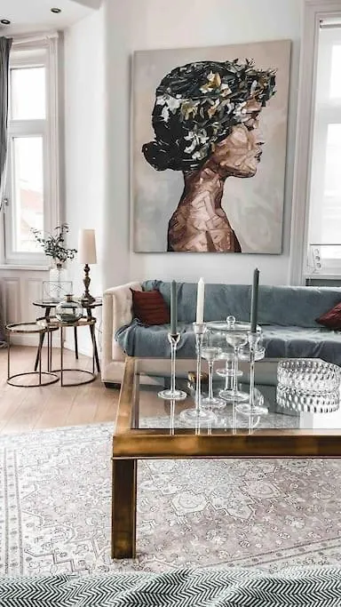 Designer Flat, Fully Furnished & Sunny Apartment Vienna Austria