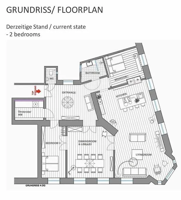 Designer Flat, Fully Furnished & Sunny Apartment Vienna Austria